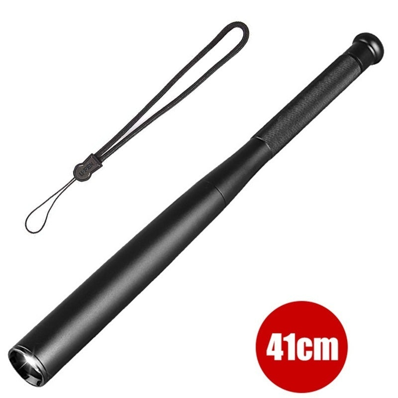 Outdoor Baseball Bat Flashlight Three Lighting Mode LED Super Bright Baton Torch for Emergency and Self Defense