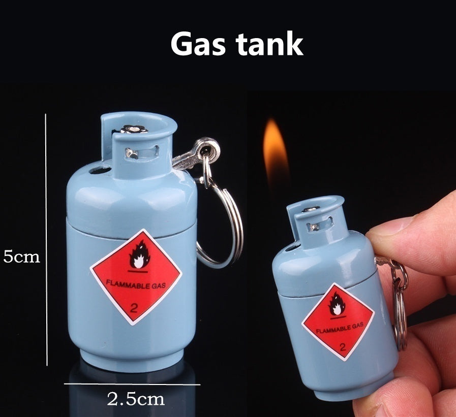 25 Styles Creativity Reusable Refillable Butane Gas Jet Flame Lighter Windproof Men Gift (No Gas )