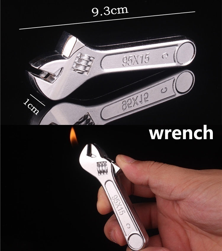 25 Styles Creativity Reusable Refillable Butane Gas Jet Flame Lighter Windproof Men Gift (No Gas )