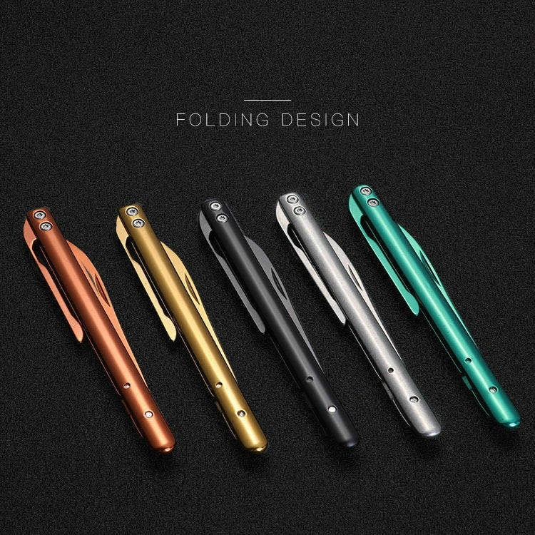 Pen Knife Keychain Ring Blade Mini Pocket Knife EDC Tools Pendent Survival Camping Folding Knife