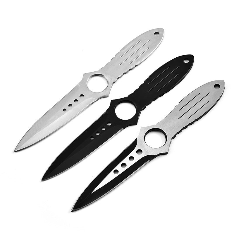 Outdoor camping knife blade straight knife diving straight knife outdoor self-defense leggings saber