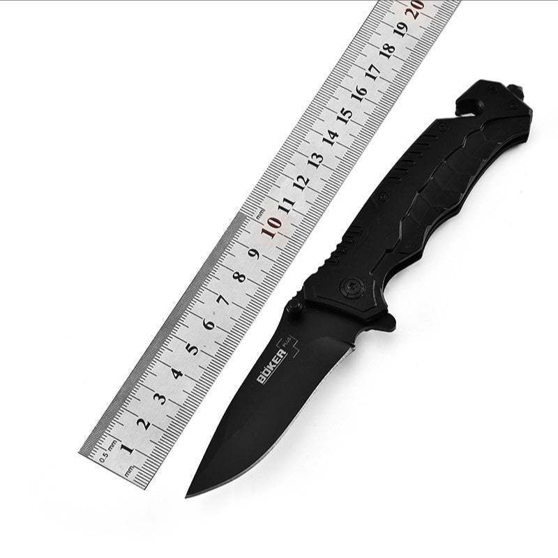Folding Knife Boke No. 1 Folding Knife Stainless Steel Household Portable Fruit Knife Outer Knife Camping Survival Knife