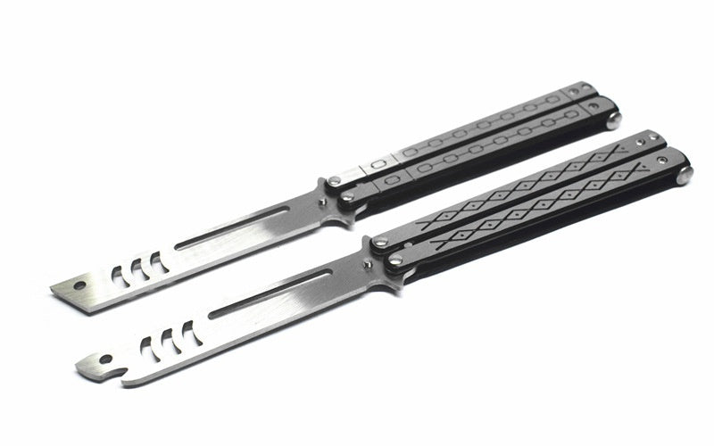 Butterfly Knife Folding Pocket Knife Knife Practice Flick Knife Practice Flick Knife Practice Comb Folding Knife Unopened Spot Training Knife