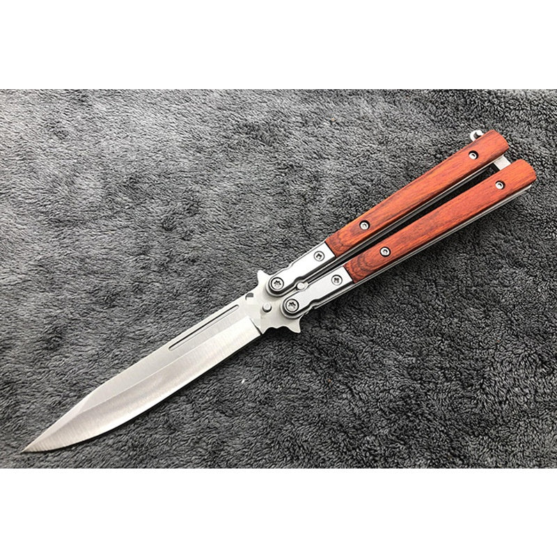 Play cool folding butterfly knife butterfly practice knife training tool knife practice knife