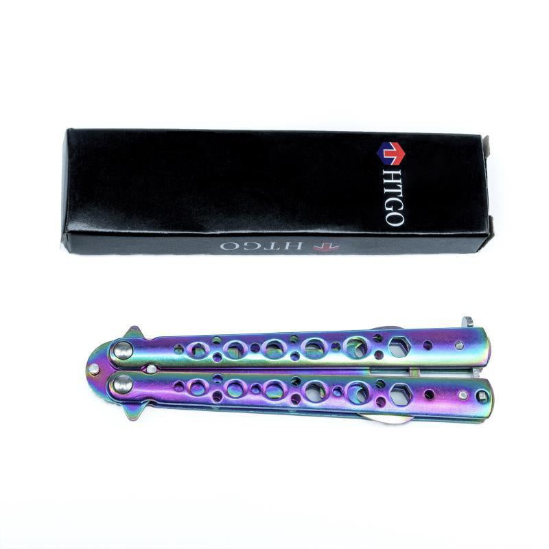 Multifunctional Folding Bottle Opener Shake Knife Unopened Butterfly Knife Training Knife Practice Tool