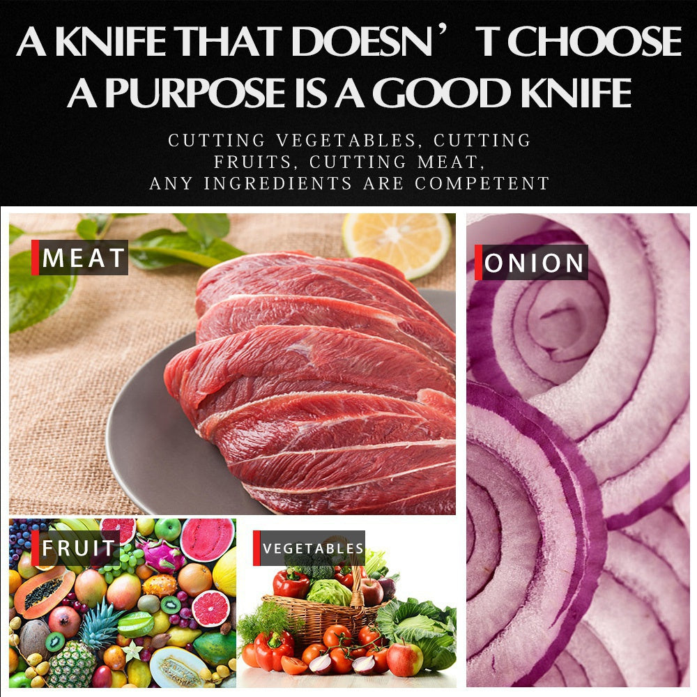 Handmade stainless steel kitchen boning knife fishing knife meat cleaver butcher knife chef kitchen knife forging fire knife