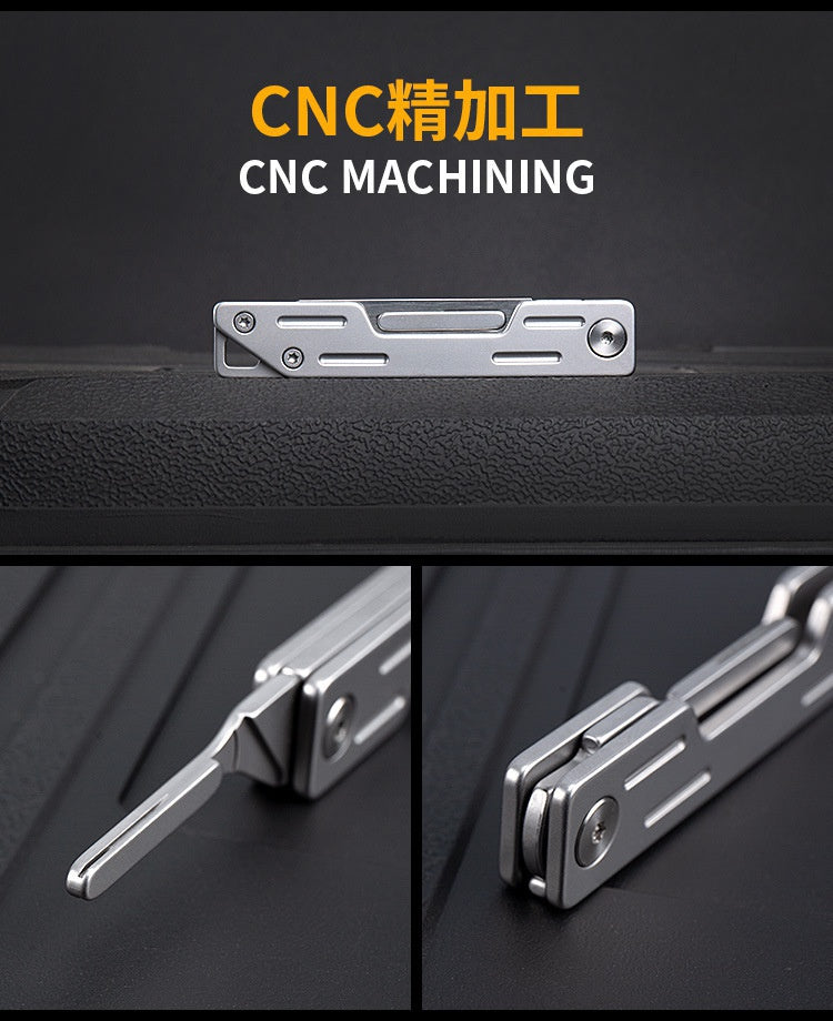 Mini Folding Knife Stainless Steel Utility Knife Sharp Surgical Blade  Carving Knife Out of the Box Keychain Knife