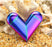 New Creative Free Fire Folding Magic Love Heart Gas Electric Lighter Dual Use Charge Lighter Valentine's Gift USB Lighter  （  NO GAS ）