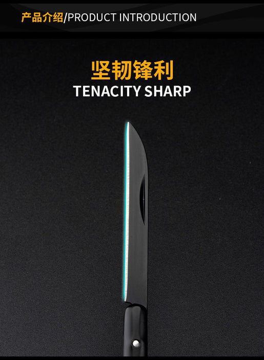 New Factory spot express Small knife Outdoor portable fruit knife stainless steel folding knife steel pen knife open box folding knife