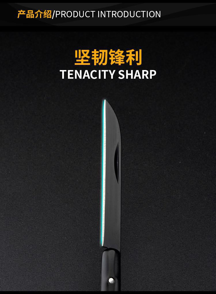 New Factory spot express Small knife Outdoor portable fruit knife stainless steel folding knife steel pen knife open box folding knife