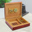 20 Count Brown Cedar Wood Wooden Lined Cigar Humidor Humidifier Storage Case Box With Hygrometer