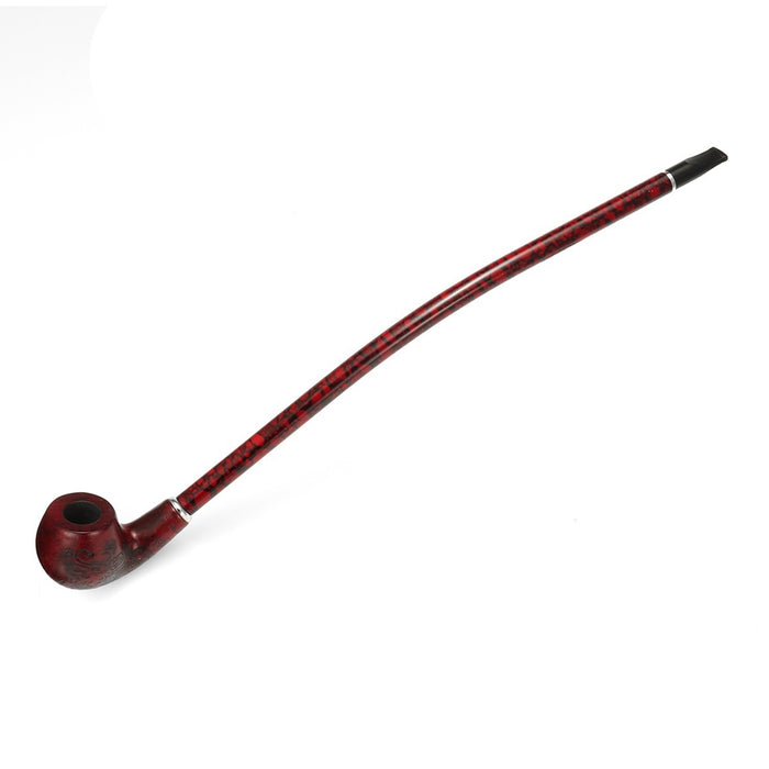 2022 High-end wooden Tobacco Smoking Pipe Long Handle Tobacco Cigar Pipes Smoking Accessories For Boyfriend Girlfriend Father Gifts(with Beautiful Gift Box)| POPOTR™