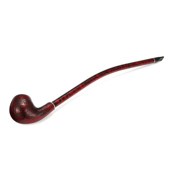 2022 High-end wooden Tobacco Smoking Pipe Long Handle Tobacco Cigar Pipes Smoking Accessories For Boyfriend Girlfriend Father Gifts(with Beautiful Gift Box)| POPOTR™