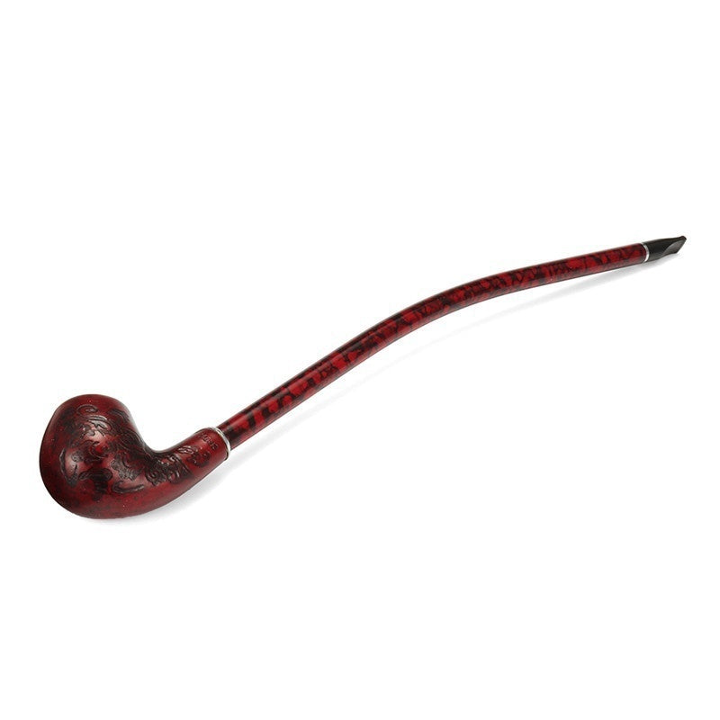 2025 High-end wooden Tobacco Smoking Pipe Long Handle Tobacco Cigar Pipes Smoking Accessories For Boyfriend Girlfriend Father Gifts(with Beautiful Gift Box)| POPOTR™