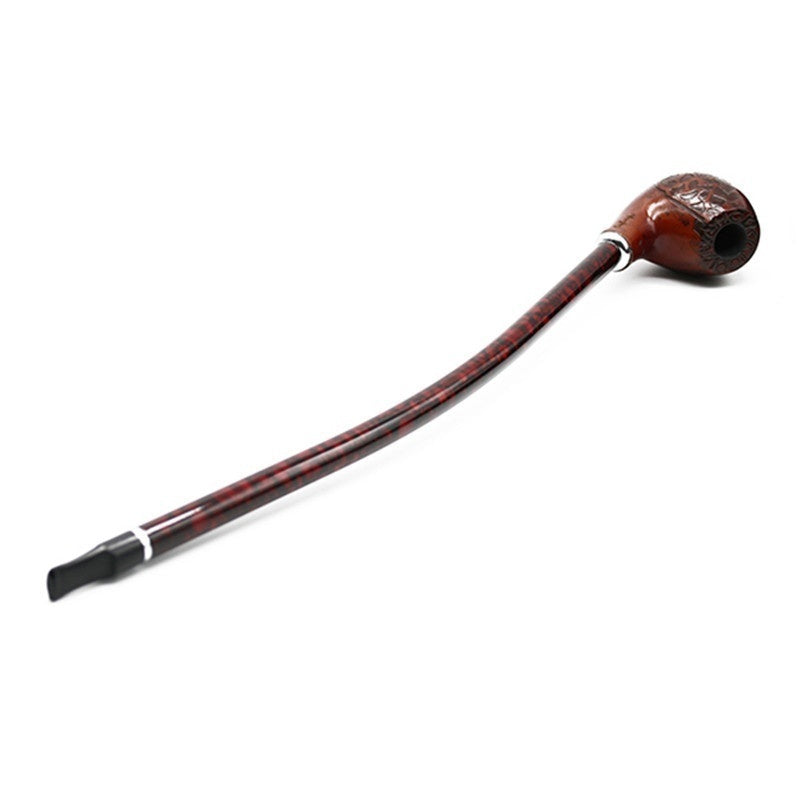 2025 High-end wooden Tobacco Smoking Pipe Long Handle Tobacco Cigar Pipes Smoking Accessories For Boyfriend Girlfriend Father Gifts(with Beautiful Gift Box)| POPOTR™