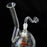 Herb Pipes Wax Oil Burner Glass Pipe Dab Rig Hookah Water Glass Spiral Pipe Glassware with 10mm Male Bowl
