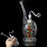 Herb Pipes Wax Oil Burner Glass Pipe Dab Rig Hookah Water Glass Spiral Pipe Glassware with 10mm Male Bowl
