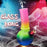 6.5" Colorful Hookah Water Glass Smoking Pipes Smoke Shisha Tobacco Herb Cigarette Fitter Bottle