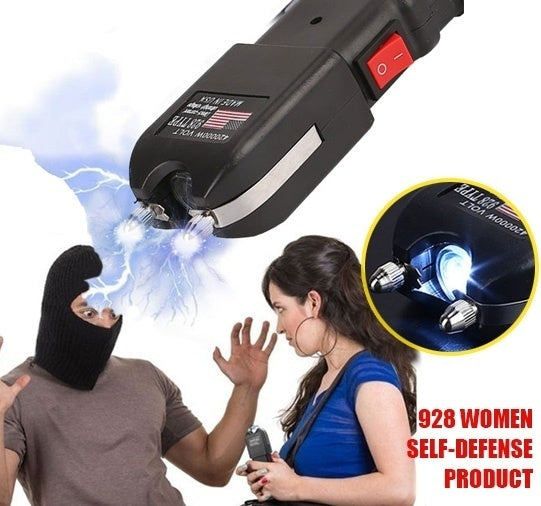 2022 928 Women's Stun Gun for sale Police Stun Gun Tactical Flashlight Stun Gun Survival Camp | POPOTR™