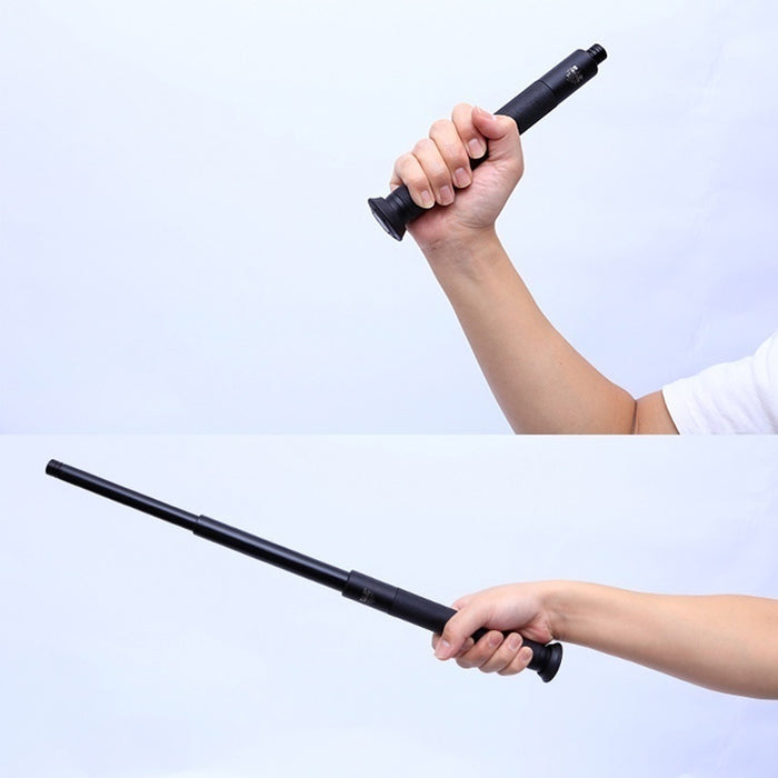 High-quality Mechanical Stick for Men and Women Self-defense Weapons Light and Heavy Machine Tactical Telescopic Three-section Stick for Men Gift
