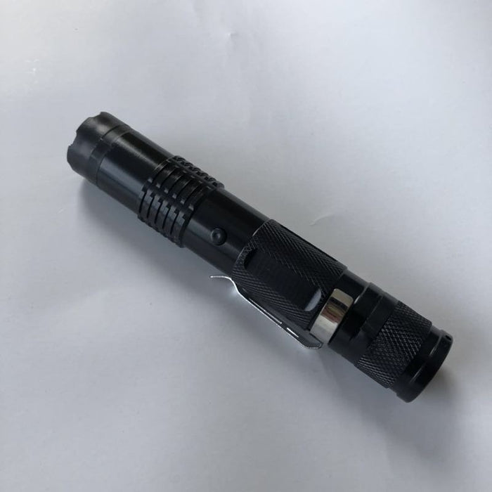 2022 Tactical Flashlight Stun Gun for sale LED flashlight Rechargeable Survival Camp | POPOTR™