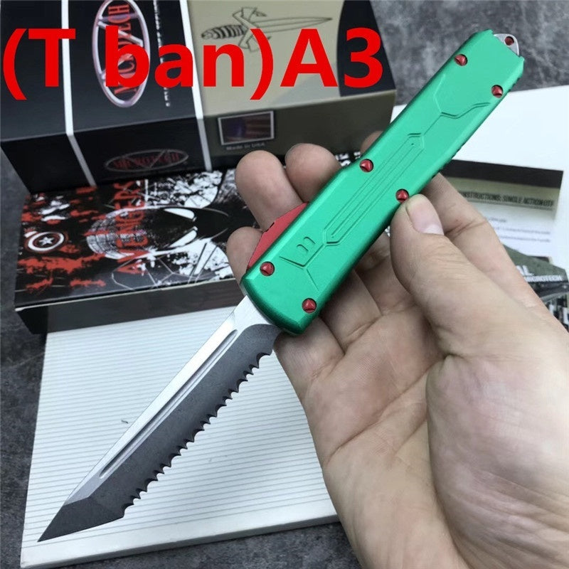 2025 Flick Knife Otf Knife Hunting Knife Assisted Knife Automatic Knife Blade| POPOTR™