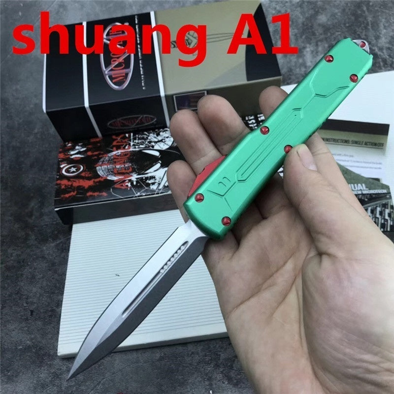 2025 Flick Knife Otf Knife Hunting Knife Assisted Knife Automatic Knife Blade| POPOTR™