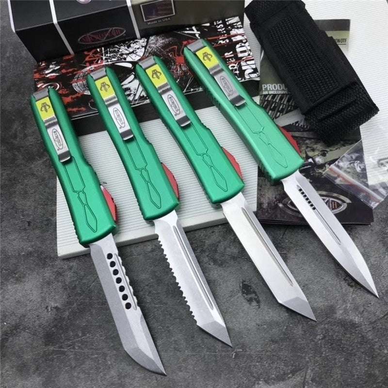 2025 Flick Knife Otf Knife Hunting Knife Assisted Knife Automatic Knife Blade| POPOTR™