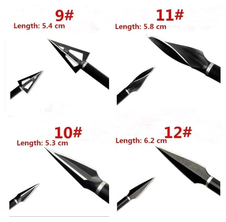 2025 6Pcs/Set Recurve crossbow Bear Compound Bow Best Crossbow Broadheads Archery Equipment| POPOTR™