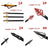 2022 6Pcs/Set Recurve crossbow Bear Compound Bow Best Crossbow Broadheads Archery Equipment| POPOTR™