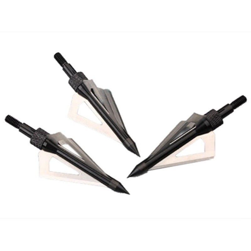 2025 6/12Pcs Hunting Bow and Arrow Broadheads With 3 Blade For Hunting Arrows | POPOTR™