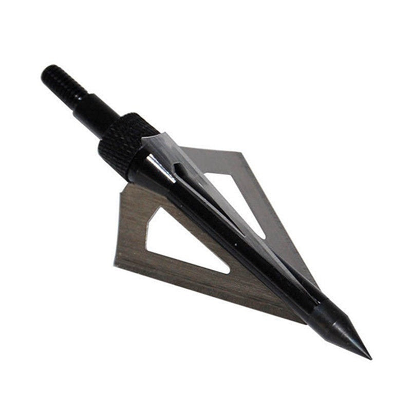 2025 6/12Pcs Hunting Bow and Arrow Broadheads With 3 Blade For Hunting Arrows | POPOTR™