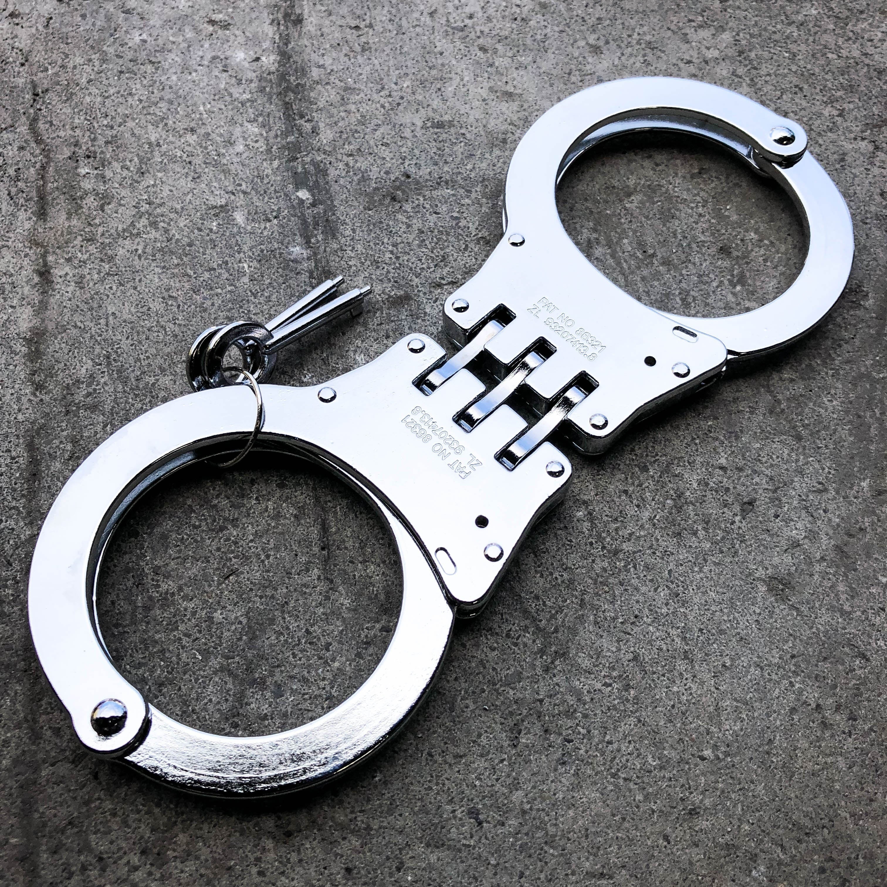 2025 Police Handcuffs Sex Handcuffs Hinged Handcuffs key Double Lock Handcuffs For Sale Metal | POPOTR™