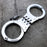 2022 Police Handcuffs Sex Handcuffs Hinged Handcuffs key Double Lock Handcuffs For Sale Metal | POPOTR™