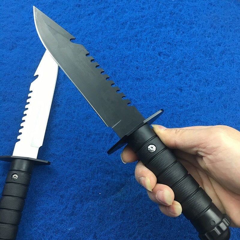 High Quality Army Tactical Gear Survival Knife Wilderness Knives Essential Self-defense Combat Dagger Knifes Camping EDC Fixed Blade Outdoor Hunting Tools