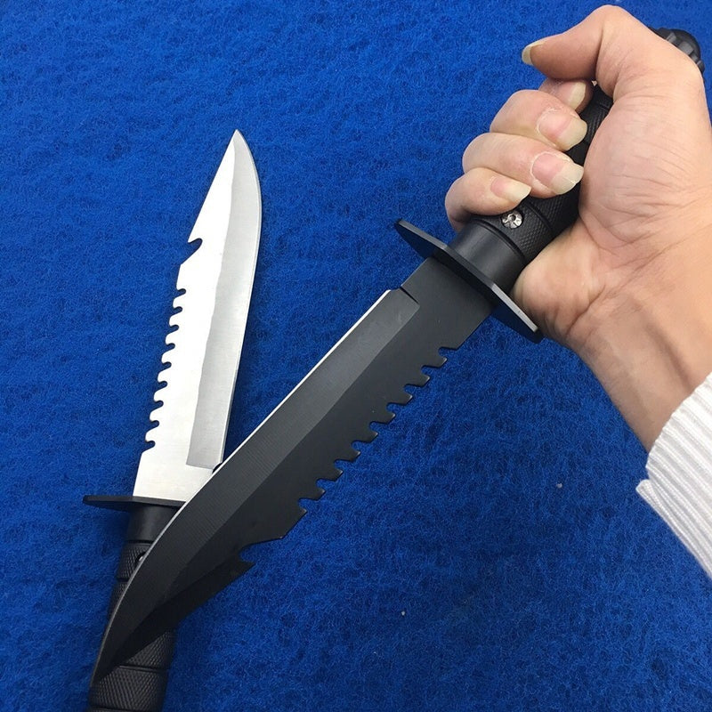 High Quality Army Tactical Gear Survival Knife Wilderness Knives Essential Self-defense Combat Dagger Knifes Camping EDC Fixed Blade Outdoor Hunting Tools