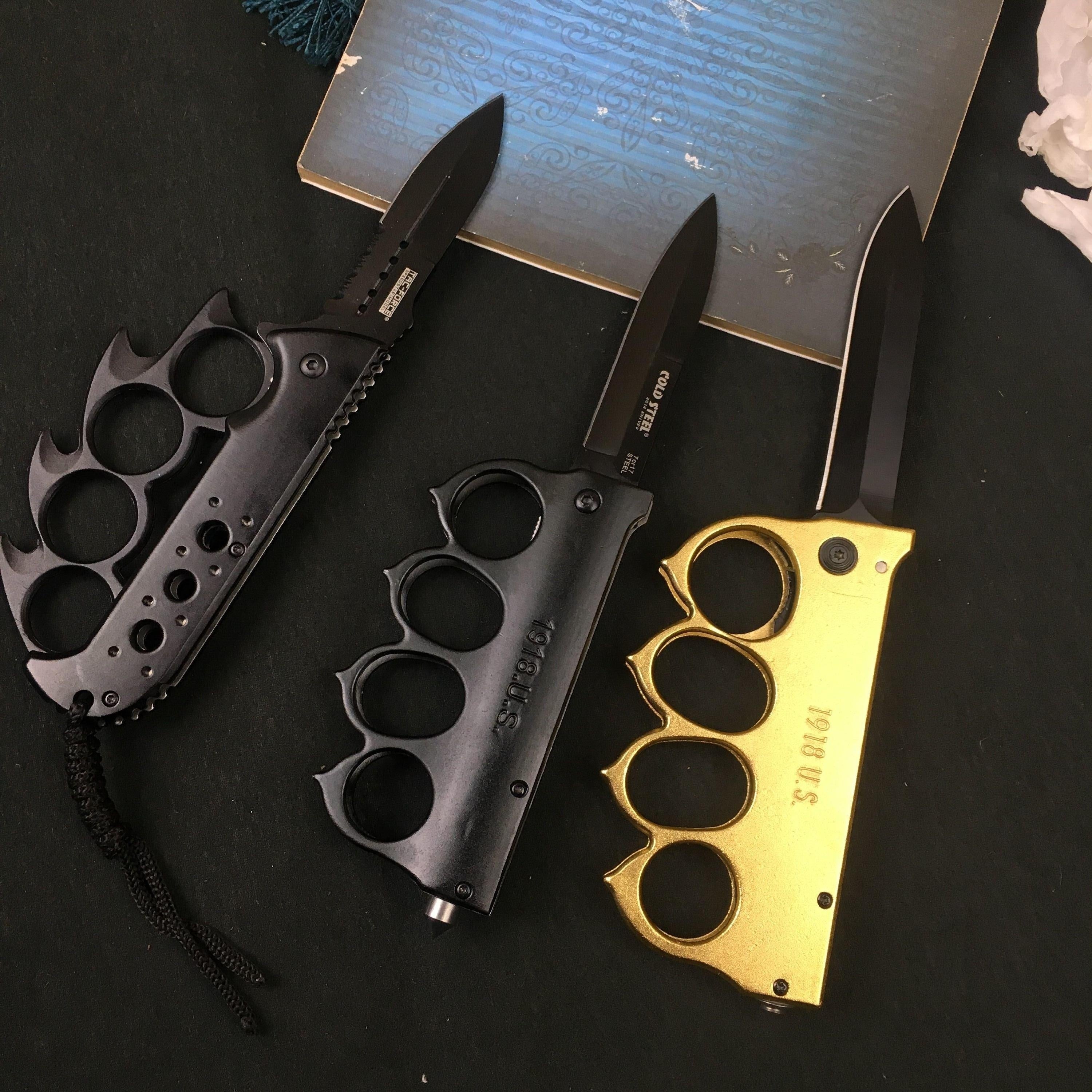 2025 Folding Knife Pocket Knife Hunting Knife Tactical Knife Knuckle Knife Assisted Knife | POPOTR™