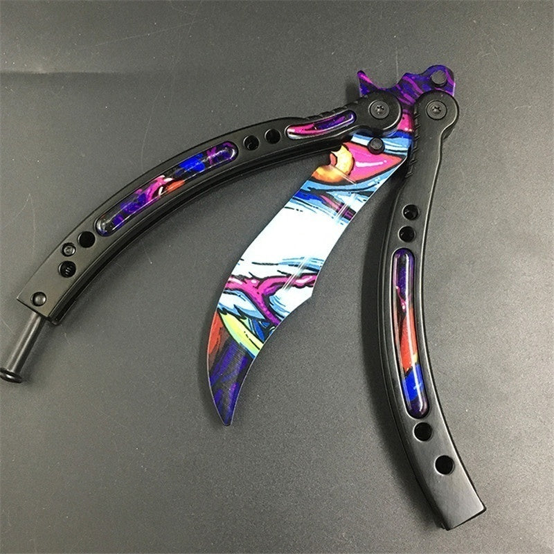 2025 Sword Umbrella Butterfly KnifeHunting Knife Training Knife Stainless Steel Knife Sword | POPOTR™