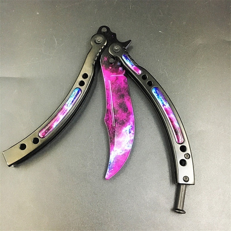 2025 Sword Umbrella Butterfly KnifeHunting Knife Training Knife Stainless Steel Knife Sword | POPOTR™