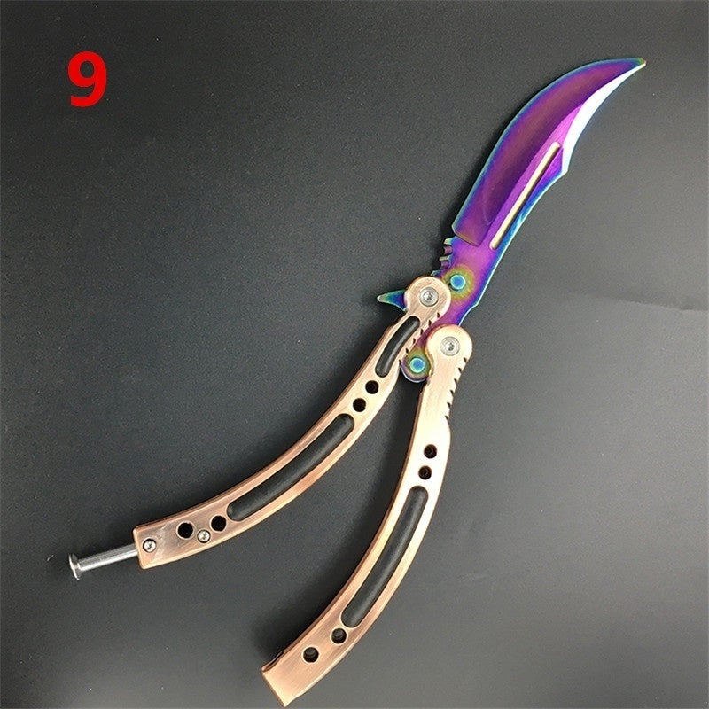 2025 Sword Umbrella Butterfly KnifeHunting Knife Training Knife Stainless Steel Knife Sword | POPOTR™