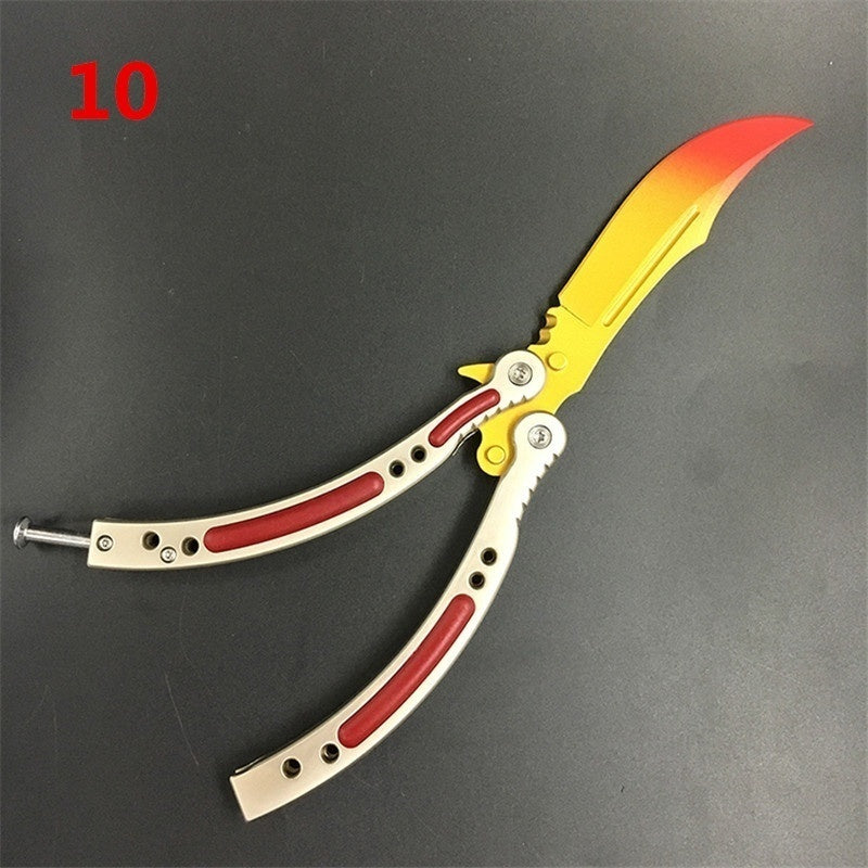 2025 Sword Umbrella Butterfly KnifeHunting Knife Training Knife Stainless Steel Knife Sword | POPOTR™