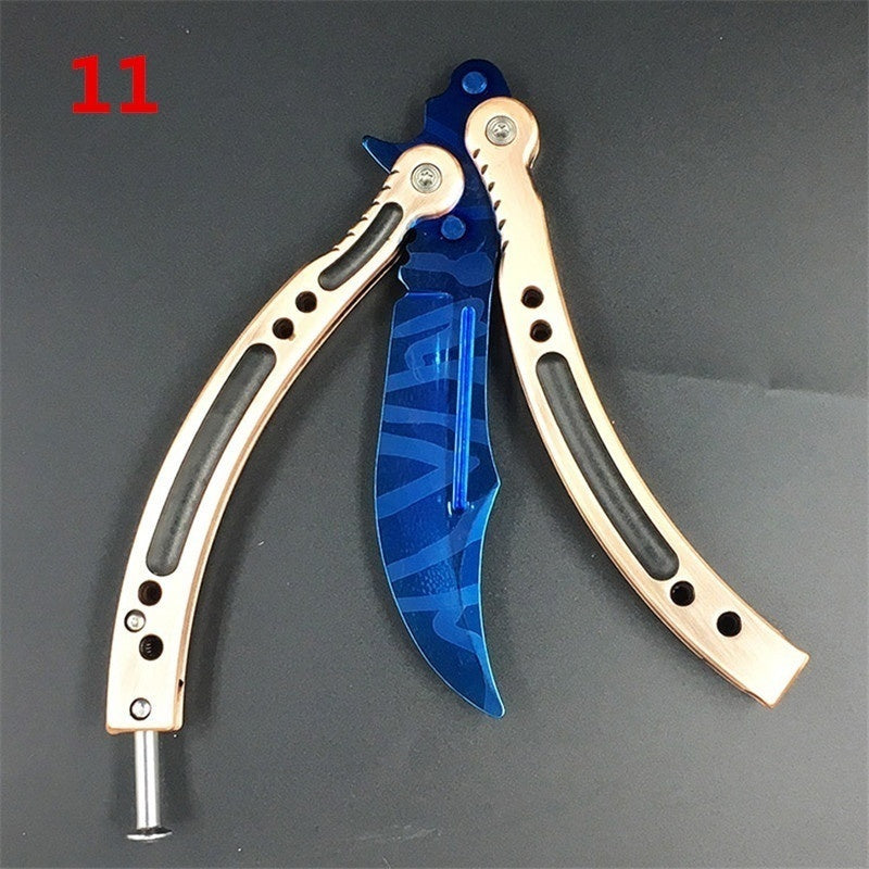 2025 Sword Umbrella Butterfly KnifeHunting Knife Training Knife Stainless Steel Knife Sword | POPOTR™