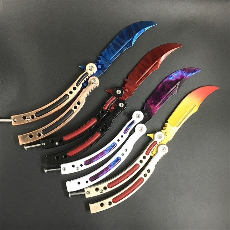 2025 Sword Umbrella Butterfly KnifeHunting Knife Training Knife Stainless Steel Knife Sword | POPOTR™