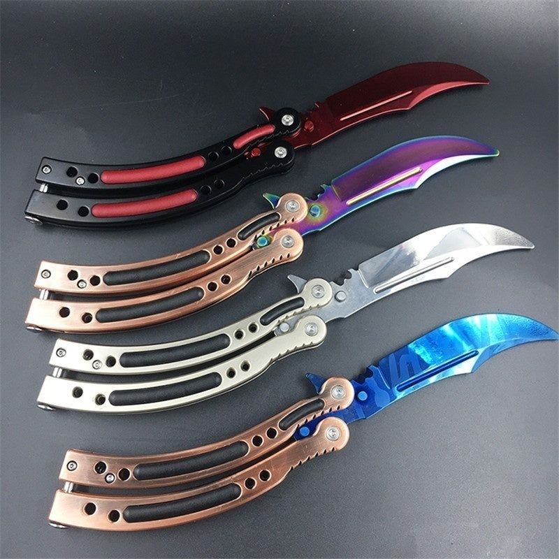 2025 Sword Umbrella Butterfly KnifeHunting Knife Training Knife Stainless Steel Knife Sword | POPOTR™