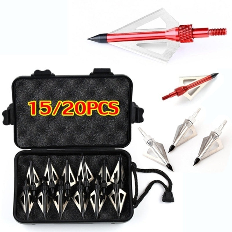 2025 Elite Archery Recurve Bows and Arrows Set 3 Blade Broad Arrows| POPOTR™