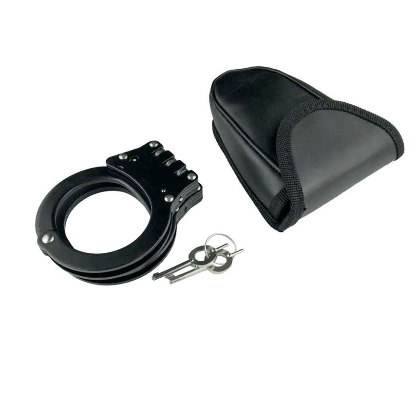 2025 Police Handcuffs For Sale Sex Handcuffs key Double Lock Handcuffs Hinged Handcuffs Metal | POPOTR™