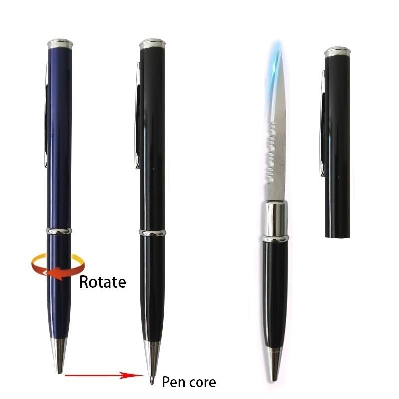 【Free gift】12 Colors Ballpoint Pen Multi-function  - Letter Opener Metal  - Pen Self- - defense Metal  - Knife  - Pen  - Gift