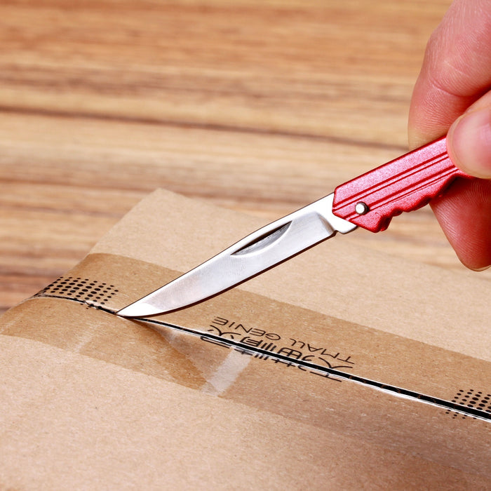 1Pcs Mini Pocket Knife Creative Design Key Knives Self-defense Tools