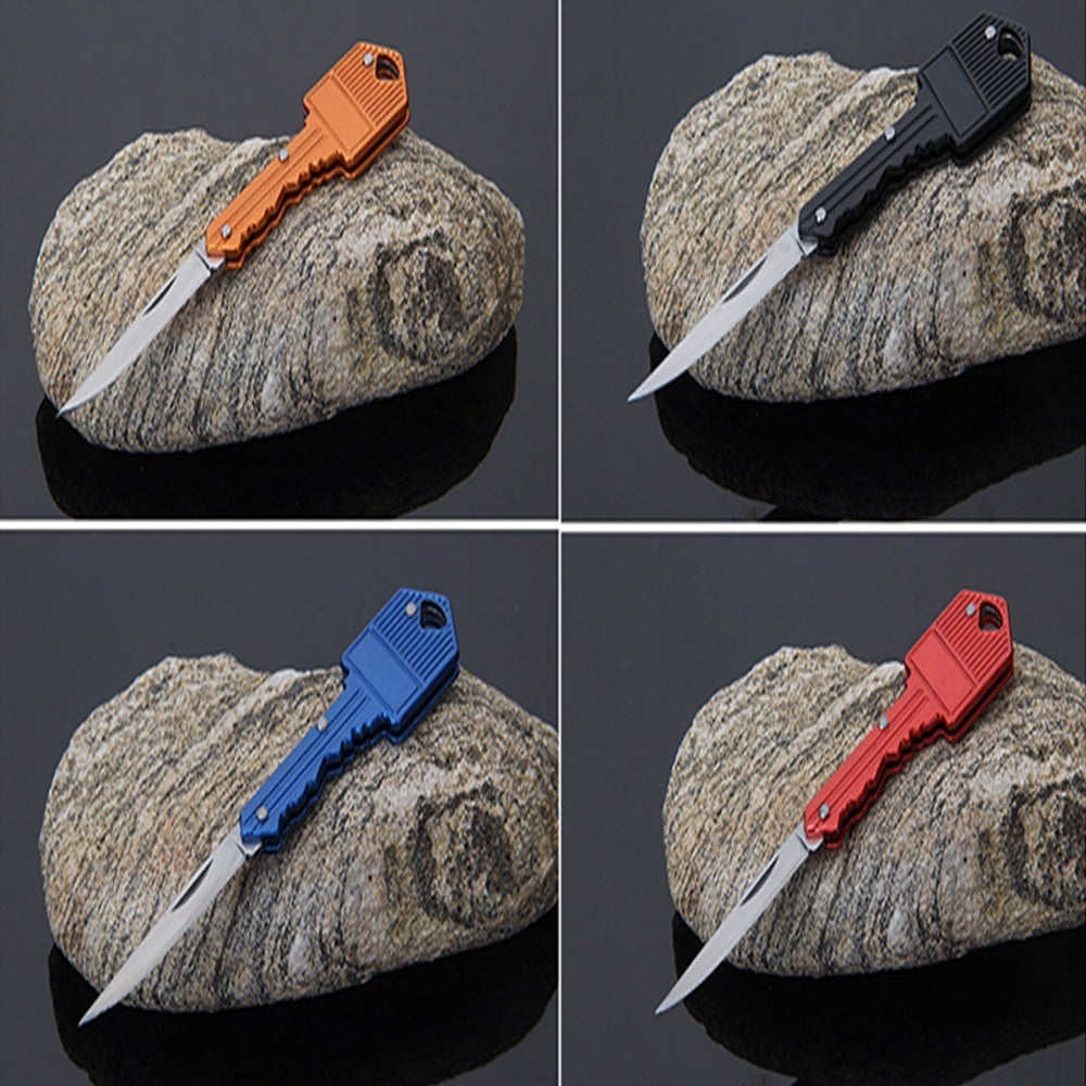 1Pcs Mini Pocket Knife Creative Design Key Knives Self-defense Tools