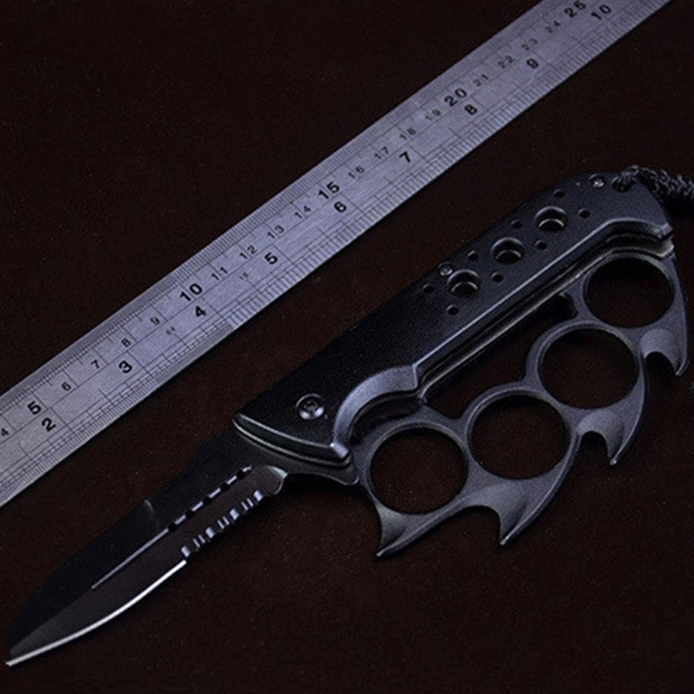 2025 Best Edc Knife Survival Knife Folding Knife Hunting Knife Tactical Knife Brass Knuckle Knife| POPOTR™